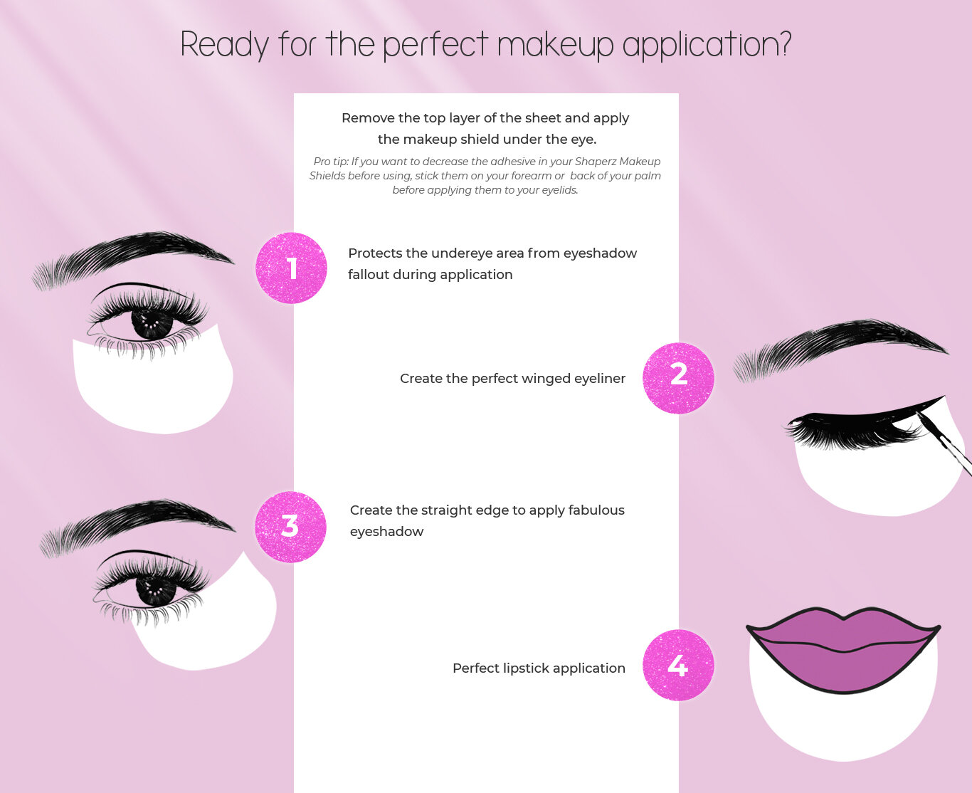 Steps for perfect makeup application