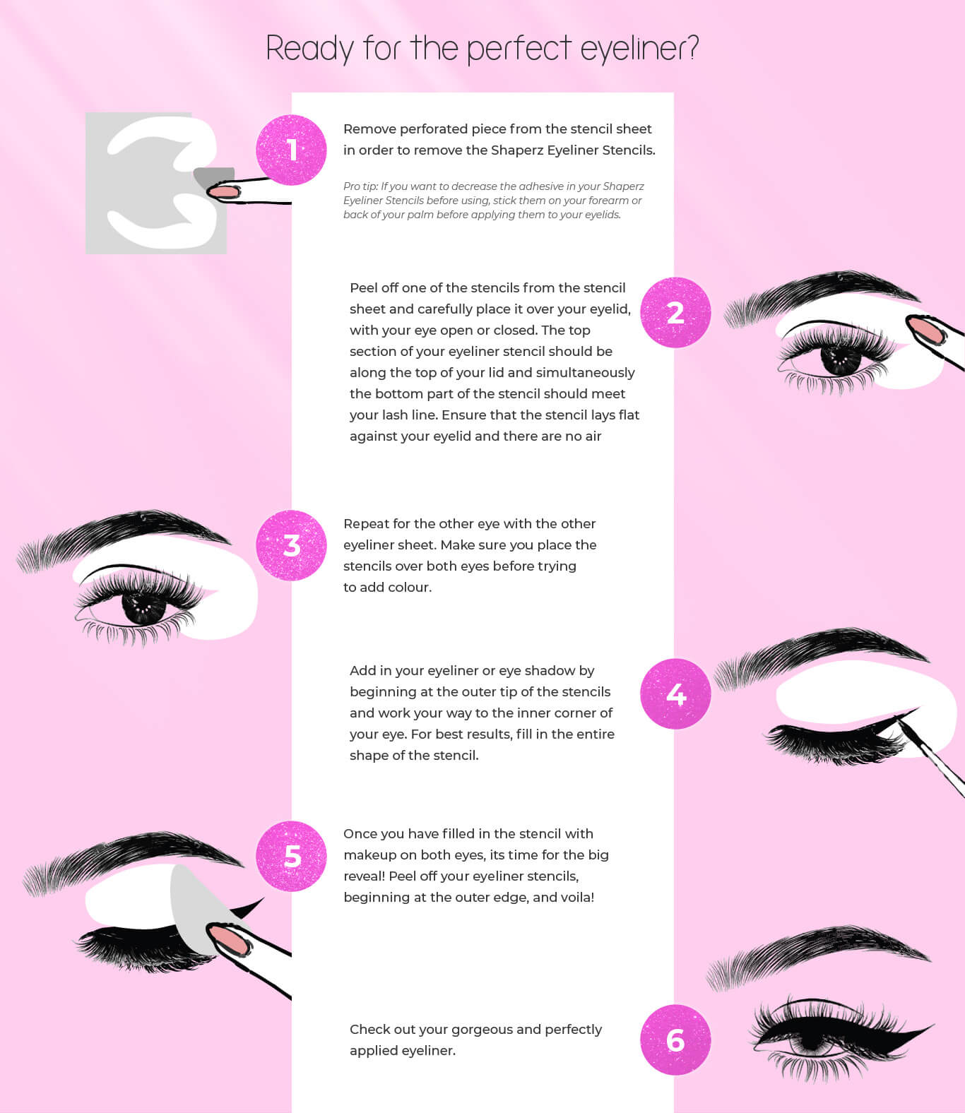 Steps for Perfect Eyeliner